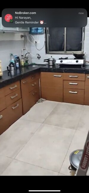 Kitchen in 1 BHK Apartment at Sumit Greendale, Virar West – for Rent