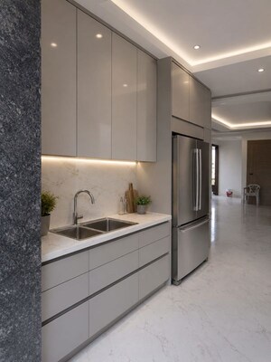 Bathroom in 3 BHK Builder Floor at BPTP District Phase 2, Sector 84 – for Sale