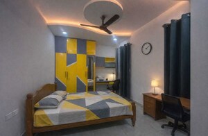 Living Room in 4 BHK Villa at 42 Queens Square, Sarjapur – for Rent