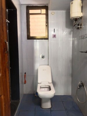 Bathroom in 2 BHK Apartment at Asian Galaxy, Kharghar – for Rent