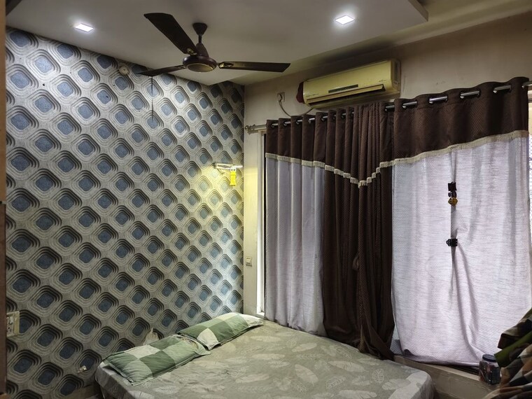 Bedroom, tharwani-rosewood-heights 2 Bedroom 1200 Sq.Ft. Apartment In Kharghar Sector 10 Navi Mumbai 10420442