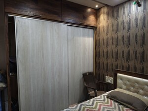 Bedroom in 2 BHK Apartment at Tharwani Rosewood Heights, Kharghar Sector 10 – for Rent