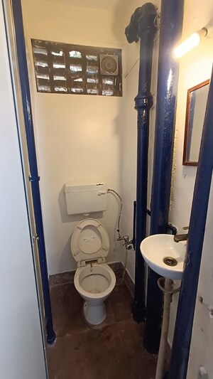 Bathroom in 1 BHK Apartment at Krishna Kaveri Apartment, Andheri West – for Rent