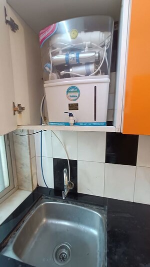 Kitchen in 1 BHK Apartment at Krishna Kaveri Apartment, Andheri West – for Rent