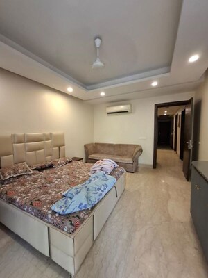 Bedroom in 4 BHK Builder Floor at Soami Nagar – for Rent