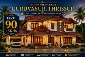 3 BHK Independent House – Exterior View View at Kodungallur - for Sale
