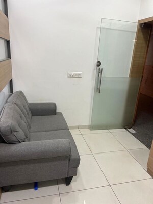 Bathroom in  Office Space at Aaron Spectra, Bodakdev – for Rent
