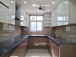 Kitchen in 3 BHK Apartment at Shivalik Colony – for Sale