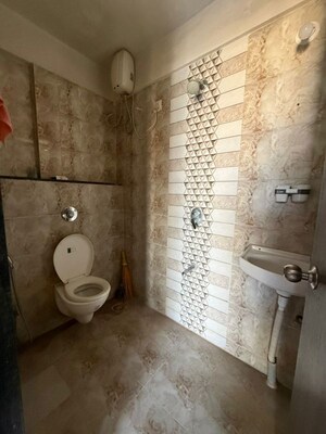 Bathroom in 2 BHK Apartment at Somani Dream Home, Punawale – for Rent