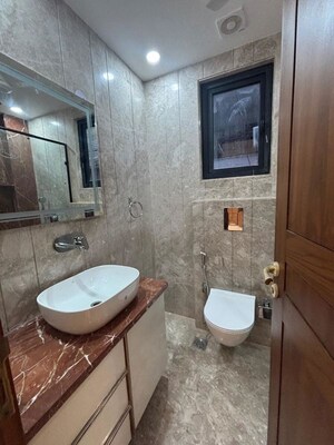 Bathroom in 4 BHK Penthouse at South Extension – for Rent