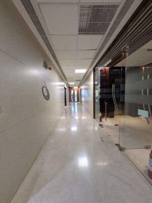 Building Lobby in  Office Space at Wadhwa The Capital, Bandra East – for Rent