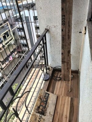 Balcony in 1 BHK Apartment at Dombivli East – for Rent