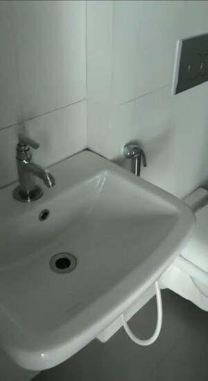 Bathroom in 1.5 BHK Apartment at Godrej Emerald, Ghodbunder Road – for Rent