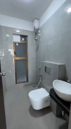 Bathroom in 2 BHK Apartment at Raymond Ten X Habitat, Pokhran Road No Two – for Rent