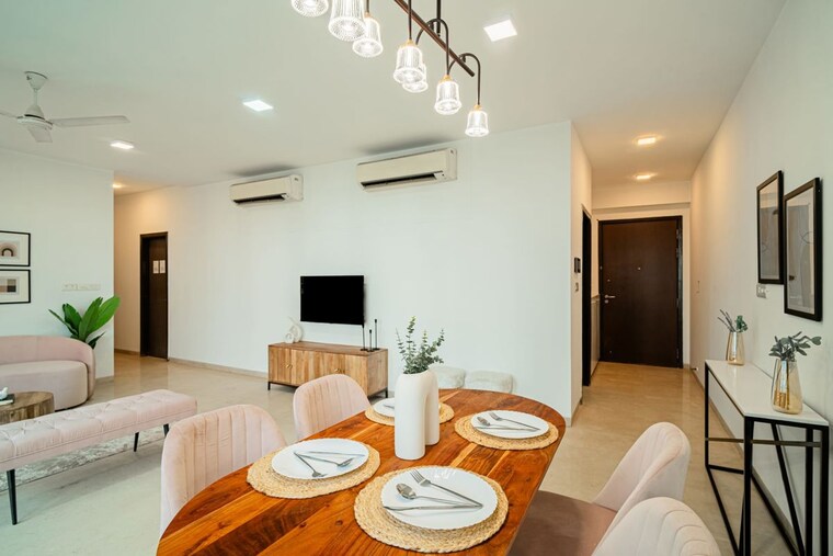Dining area, oberoi-exquisite-goregaon 3 Bedroom 1690 Sq.Ft. Apartment In Goregaon East Mumbai 10420691