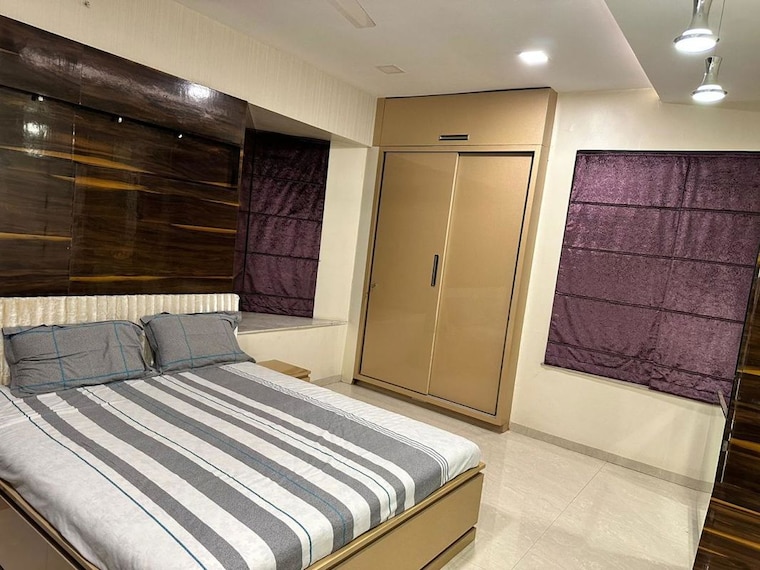 Bedroom, rohan-nilay 3 Bedroom 1600 Sq.Ft. Apartment In Aundh Pune 10420760