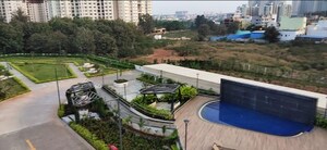 Balcony in 3 BHK Apartment at Godrej Nurture Electronic City, Electronic City Phase I – for Rent