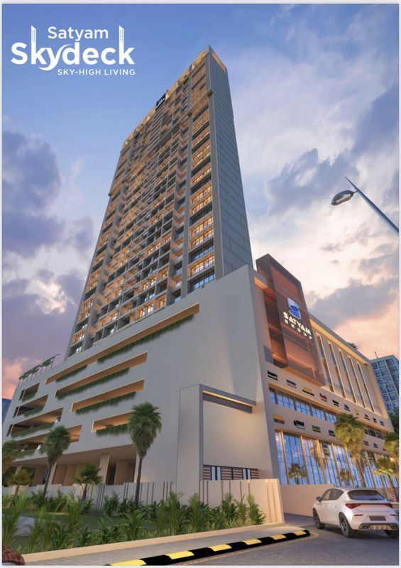 2 BHK + Store Room 1414 Sq.Ft. Apartment in Satyam Skydeck