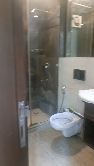 Bathroom in 3 BHK Builder Floor at Geetanjali Enclave – for Sale
