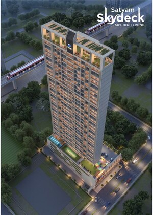 4 BHK Apartment – Exterior View View at Satyam Skydeck, Sector 27 Kharghar - for Sale