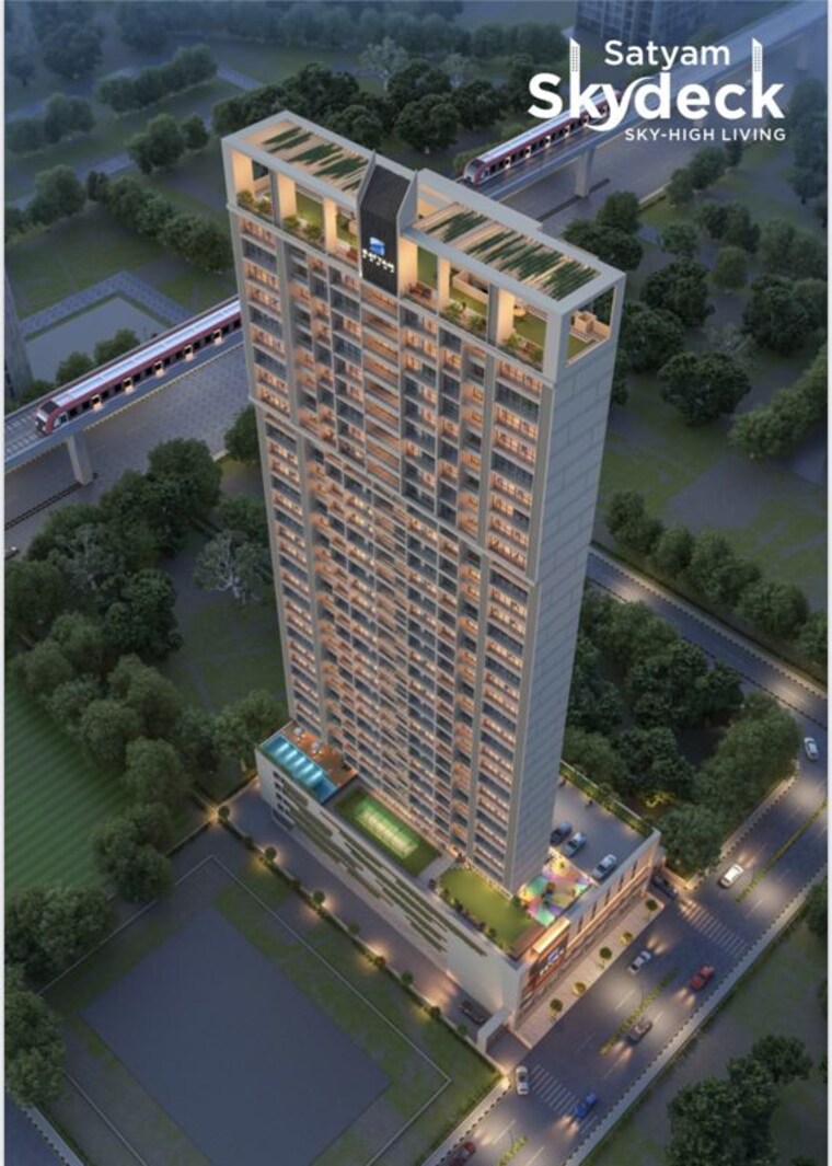 Exterior View, satyam-skydeck 4 Bedroom 2860 Sq.Ft. Apartment In Sector 27 Kharghar Navi Mumbai 10420925