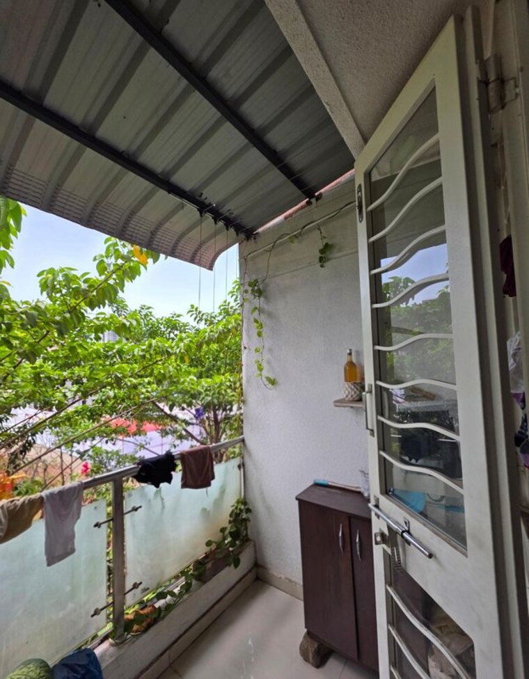 Balcony, gk-rose-aster 2 Bedroom 1000 Sq.Ft. Apartment In Punawale Pune 10421394