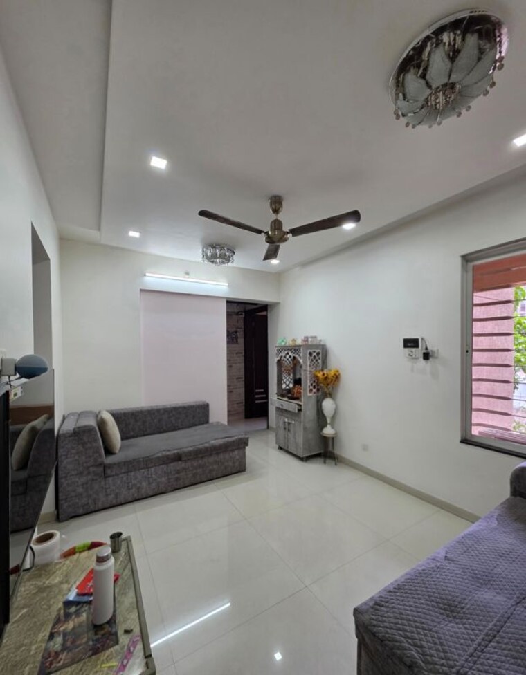 Living Room, gk-rose-aster 2 Bedroom 1000 Sq.Ft. Apartment In Punawale Pune 10421394