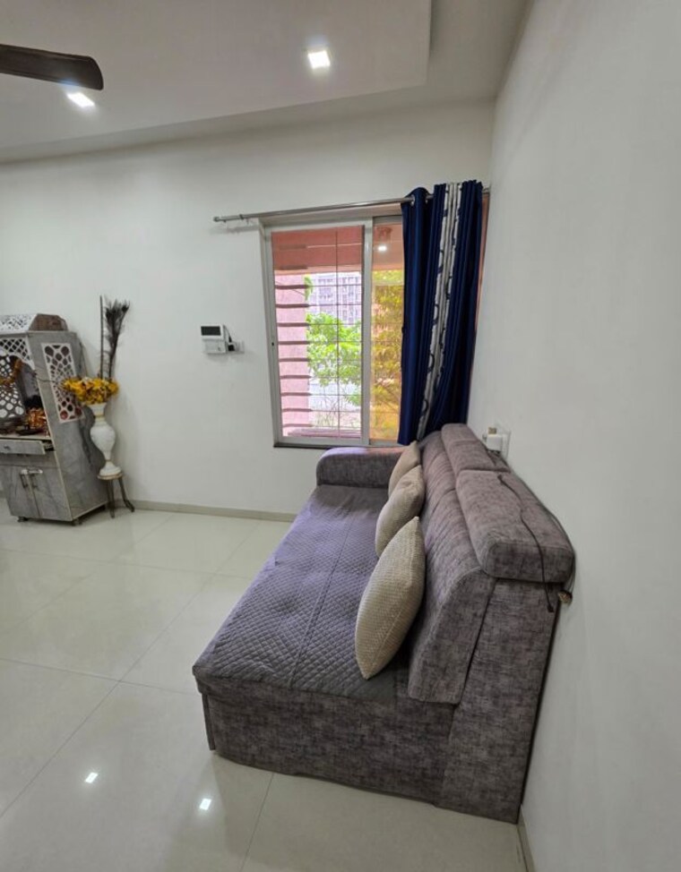 Living Room, gk-rose-aster 2 Bedroom 1000 Sq.Ft. Apartment In Punawale Pune 10421394