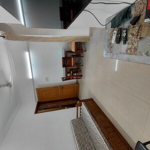 Kitchen in 1 BHK Apartment at K Raheja Heights, Malad East – for Rent
