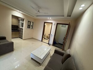Living Room in 2 BHK Apartment at Chattarpur – for Rent