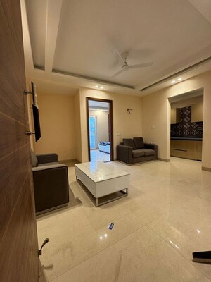 Living Room in 2 BHK Apartment at Chattarpur – for Rent