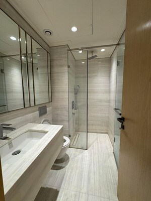 Attached Bathroom in 3 BHK Apartment at Lodha The World Towers World One Tier 2, Worli – for Sale