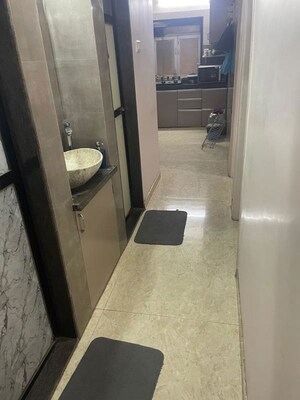 Building Lobby in 2 BHK Apartment at Yashodham Complex, Goregaon East – for Rent