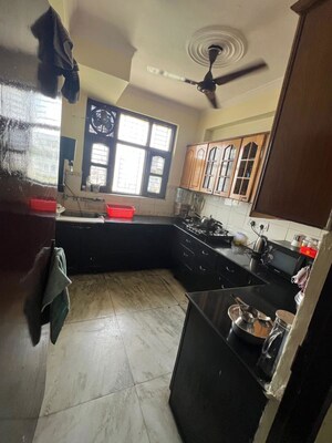 Kitchen in 2 BHK Builder Floor at Aman Vihar – for Rent