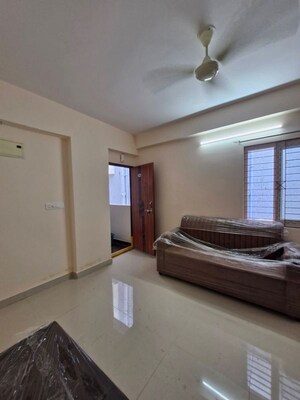 Living Room in 1 BHK Apartment at BM Residency Kondapur, Kondapur – for Rent