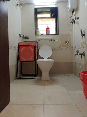 Bathroom in 2 BHK Apartment at Seven Bunglow – for Rent