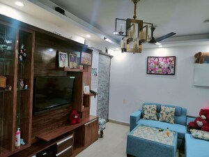 Living Room in 2.5 BHK Apartment at Nimbus The Express Park View II, Chi V Greater Noida – for Sale