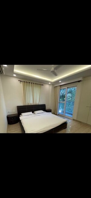 Bedroom in 3 BHK Builder Floor at Vasant Vihar – for Rent