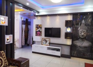 Living Room in 2 BHK Apartment at Disha Central Park, Varthur Road – for Rent