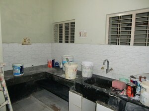 Kitchen in 1 RK Independent House at Rt Nagar – for Rent