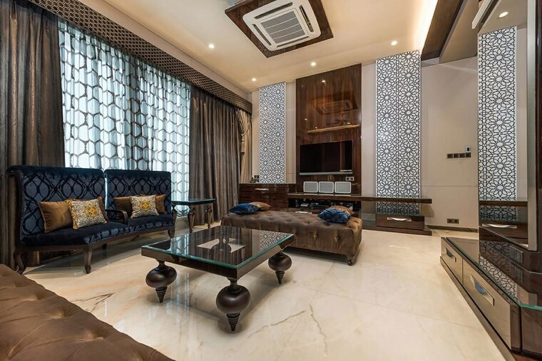 Living Room, runwal-elegante 3.5 Bedroom 1800 Sq.Ft. Apartment In Andheri West Mumbai 10421802
