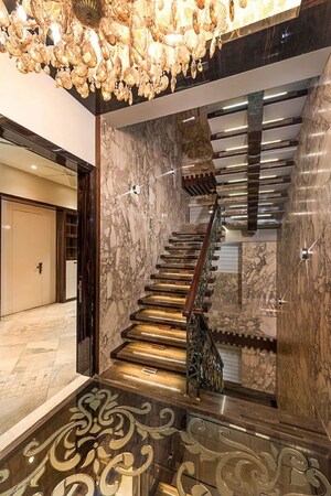 Staircase in 4 BHK Penthouse at New Shiv Shakti Tower, Andheri West – for Rent