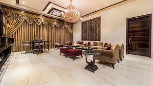Living Room in 4 BHK Penthouse at New Shiv Shakti Tower, Andheri West – for Rent