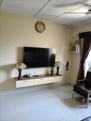 Living Room in 2 BHK Apartment at Shree Mahavir Darshan CHS Kandivali West, Kandivali West – for Rent