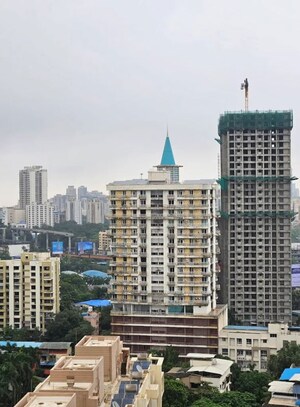 1 BHK Apartment – Exterior View View at Ashar Axis, Majiwada - for Rent