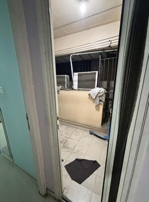 Balcony in 1 BHK Apartment at Ashar Axis, Majiwada – for Rent