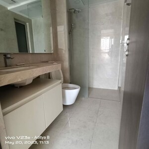 Bathroom in 2 BHK Apartment at Hiranandani Castle Rock, Powai – for Rent