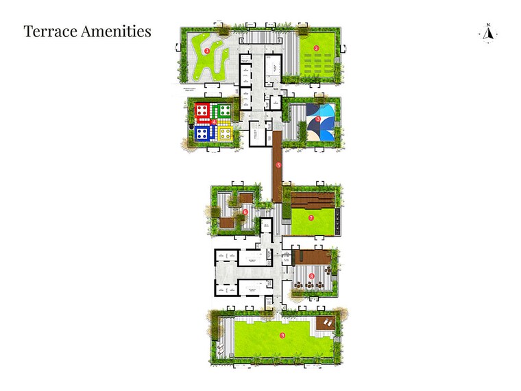 Master Plan, kondapur 3 Bedroom 2975 Sq.Ft. Apartment In Kondapur Hyderabad 10413217