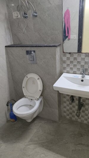 Bathroom in 3 BHK Builder Floor at Chattarpur – for Sale