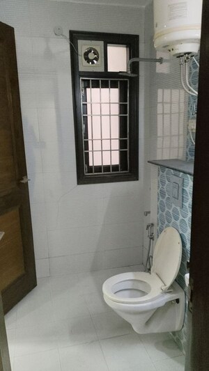 Bathroom in 3 BHK Builder Floor at Chattarpur – for Sale